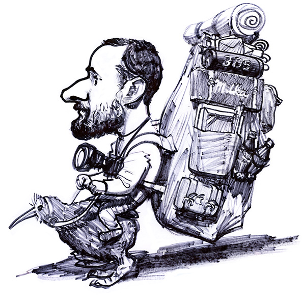 Karikatúra Julo Nagy, od Lukáša Čemana